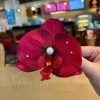 Kẹp Hoa Cài Tóc Hoa Lan Cánh Lụa Nhung Mềm Đính Đá – Giá ưu đãi 42.000₫ 10