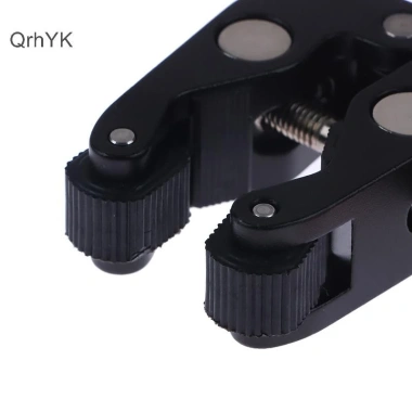 Kẹp hợp kim nhôm thời trang, tay đôi 1/4-3/8, lỗ gắn điện thoại, camera, đèn LED, mic - giá chỉ 91.229 VND 6