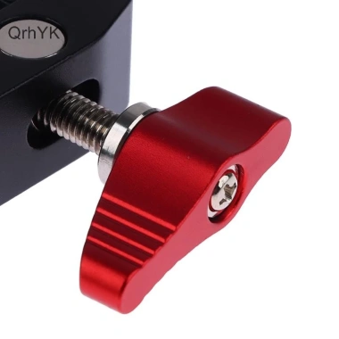 Kẹp hợp kim nhôm thời trang, tay đôi 1/4-3/8, lỗ gắn điện thoại, camera, đèn LED, mic - giá chỉ 91.229 VND 9