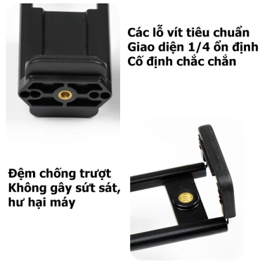 Kẹp iPad, Máy Tính Bảng & Điện Thoại HOLOCOM K2 - Hỗ Trợ Quay Video, Livestream, Chụp Ảnh, Giá Ưu Đãi 45.000 VNĐ