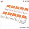Kẹp kim loại thép N và X 10 - Lò xo tròn cho đèn LED Downlight, tay su nhẹ, giảm 42.900 VND 10