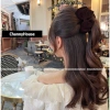 Kẹp làm phồng tóc nơ nhung đen HNH 4 size - Phù hợp mọi độ dày, 130k - ChannyHouse 9