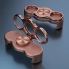 Kẹp lưng ba ngón tay DualRing - Giá đỡ điện thoại gập, tay cầm 360 độ điều chỉnh 4