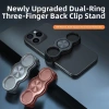 Kẹp lưng ba ngón tay DualRing - Giá đỡ điện thoại gập, tay cầm 360 độ điều chỉnh 8