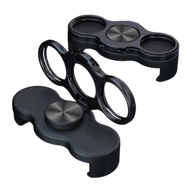 Kẹp lưng ba ngón tay DualRing - Giá đỡ điện thoại gập, tay cầm 360 độ điều chỉnh