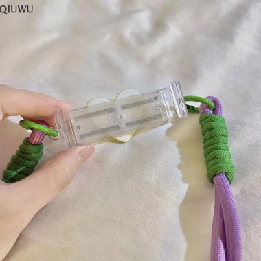 Kẹp lưng điện thoại trong suốt Qiuwu điều chỉnh - Khung cố định, giá 39.490₫