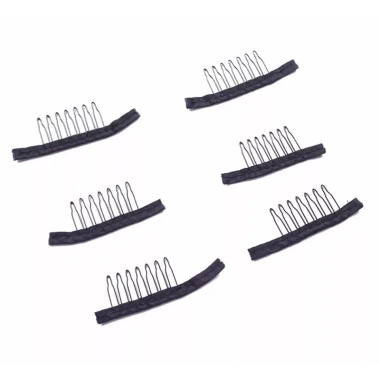Kẹp Lược Răng Sắt Dùng Làm Tóc Giả Độ Bám Mạnh Giá 2.800 VND (Giá Gốc 3.444 VND) 2