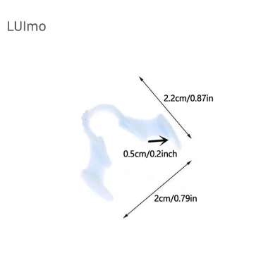 Kẹp Mũi Silicone Luimo Chống Ngáy, Cải Thiện Giấc Ngủ An Toàn, Tiện Lợi