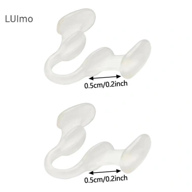 Kẹp Mũi Silicone Luimo Chống Ngáy, Cải Thiện Giấc Ngủ An Toàn, Tiện Lợi