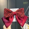 Kẹp nơ dạ đỏ cho bé gái - Thiết kế dễ thương, giá chỉ 29.400đ, giảm 30% 4