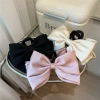 Kẹp Nơ Lụa Satin 13cm Siêu Lớn - Che Hết Tóc, Giá Ưu Đãi 130k 3