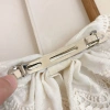 Kẹp Nơ Ren Tiểu Thư Size Đại 24cm Màu Kem - Kẹp Bấm Nửa Tóc Giá 100k 9