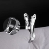 Kẹp phơi quần áo chăn màn Inox 304 mềm - Kẹp Càng Cua đa năng, giá chỉ 5.000đ 5