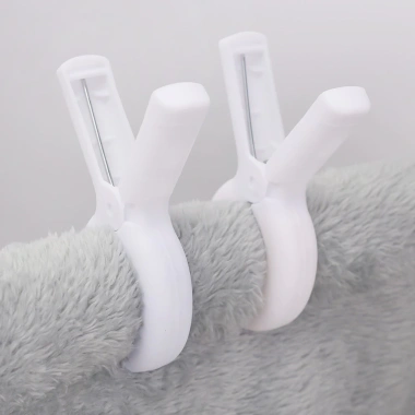 Kẹp quần áo lò xo chống trượt 5/10/20 cái - Nhựa thiết kế tối giản, 56.430₫ 3