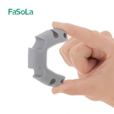Kẹp silicone giữ đầu cáp sạc FASOLA FSLYF-156 - Siêu bền, dẻo, Giá 28.000₫