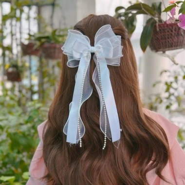 Kẹp sừn bấm & nơ cao cấp size lớn phom rộng - Giá chỉ 42.000₫ Tũn