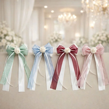 Kẹp sừn bấm & nơ cao cấp size lớn phom rộng - Giá chỉ 42.000₫ Tũn