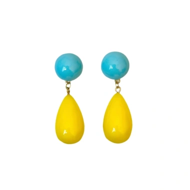 Kẹp tai không xuyên phong cách Hồng Kông retro Bông tai khay muỗi siêu nhẹ giá chỉ 87.383₫ 5