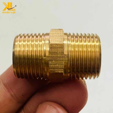 Kép thau 34 cút nối 2 đầu ren ngoài 34 - Giá ưu đãi 75.900đ, lắp nhanh 4 Kép thau 34 cút nối 2 đầu ren ngoài 34 - Giá ưu đãi 75.900đ, lắp nhanh 4