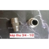 Kép Thu Ren Ngoài Inox 3/4 - 1/2 - Giá ưu đãi 15.000, inox bền, 2 đầu ren 2