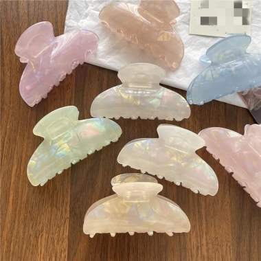 Kẹp tóc Acetate Pháp Ngọt Ngào thời trang mùa hè - cá tính, thiết kế cá mập, giá 11.800 VNĐ