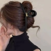 Kẹp tóc acrylic đen 15cm - Kẹp càng cua to Hàn Quốc thời trang nữ, giá ưu đãi 7.000đ 4