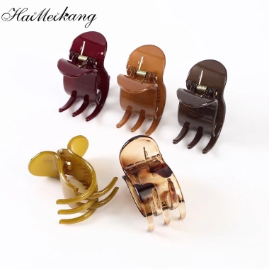 Kẹp tóc ba ngạnh Haimeikang 2.5cm thời trang Hàn Quốc cho nữ - Giá chỉ 31.380₫