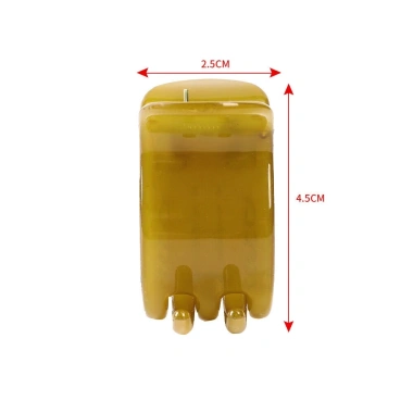 Kẹp tóc ba ngạnh Haimeikang 2.5cm thời trang Hàn Quốc cho nữ - Giá chỉ 31.380₫