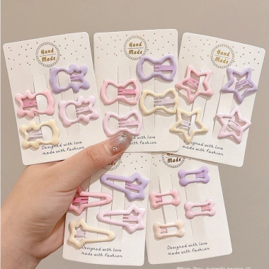 Kẹp tóc bên đáng yêu cho flyaways - Phụ kiện tóc dễ thương, giữ tóc suôn mượt, giá 19.289 VND