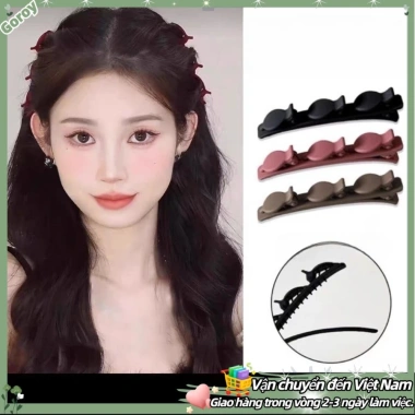 Kẹp tóc bím đơn giản cho bé gái - Thiết kế kẹp bên trán, giá chỉ 39.600 VND