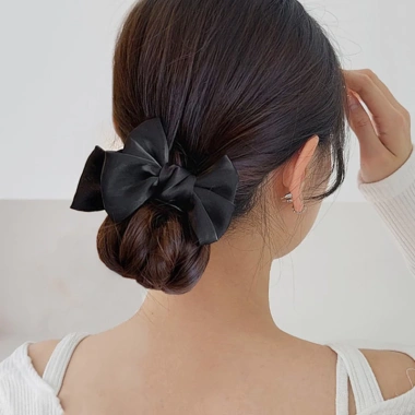 Kẹp tóc càng cua 3 răng cho búi tròn nữ – Đính nơ và hoa, tiện lợi, dễ dùng, giá chỉ 20.200đ 8