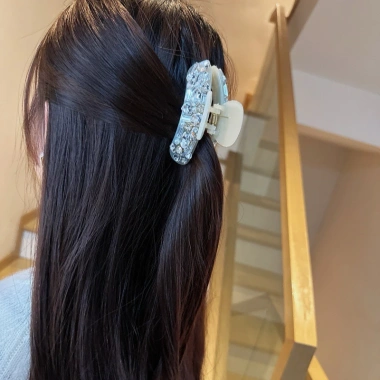 Kẹp tóc cao cấp đính full đá màu 8,5cm - Giá chỉ 179.000đ giảm mạnh