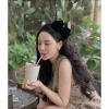 Kẹp tóc cao cấp nơ full nhung xinh - Đẹp sang, chắc chắn, giảm còn 92.556₫ 2