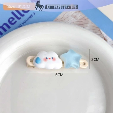 Kẹp tóc Cloud Jelly Stars Hoạt hình dễ thương - Phụ kiện thời trang cô gái trẻ em, giá ưu đãi 31.281 VND 3 Kẹp tóc Cloud Jelly Stars Hoạt hình dễ thương - Phụ kiện thời trang cô gái trẻ em, giá ưu đãi 31.281 VND 3