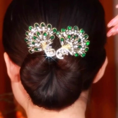 Kẹp tóc con công Updo thời trang Hàn Quốc cho nữ – Giá 15.300₫ (giảm từ 18.972₫)