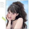 Kẹp tóc công chúa Y2K 40cm lông tơ sóng cao, đuôi ngựa xoăn nửa buộc, nối dài, giảm giá 52.066 VND 4