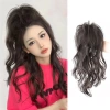 Kẹp tóc công chúa Y2K 40cm lông tơ sóng cao, đuôi ngựa xoăn nửa buộc, nối dài, giảm giá 52.066 VND 6