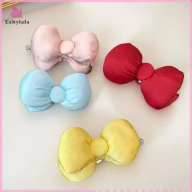 Kẹp tóc Cotton Nơ Đa màu Ngọt Ngào Nhật Bản cho Bé Gái - Bun Chuối, giá 56.376đ