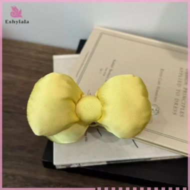 Kẹp tóc Cotton Nơ Đa màu Ngọt Ngào Nhật Bản cho Bé Gái - Bun Chuối, giá 56.376đ 8