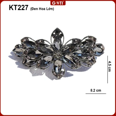 Kẹp Tóc Đá Hình Nơ GOTI KT234 - Quà Tặng Mẹ, Bà Dịp 20-10, 8-3, Thanh Lịch, Giá Ưu Đãi 91.000₫