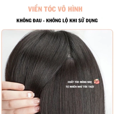 Kẹp Tóc Dải Xoăn Lọn Bồng Bềnh Set 3 Tạo Vợt Cho Tóc Thưa Mỏng 32.000đ QiQiShop 6