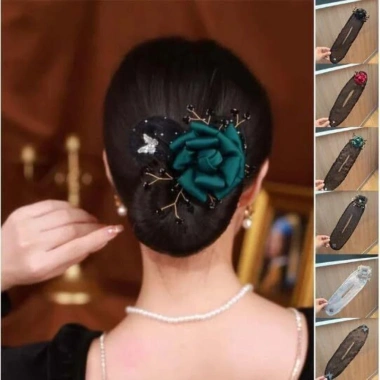Kẹp Tóc Dạng Cuộn Tạo Kiểu Xoăn Hình Hoa Thời Trang Nữ - Giá 56.052 VND Giảm Sốc