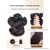 Kẹp Tóc Giả Đen Lông Tơ Tự Nhiên - Bộ Kẹp Bun Tiện Lợi, Giá Chỉ 50.220 VND 8