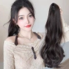 Kẹp tóc giả đuôi ngựa 40cm xoăn sóng lông tơ vô hình, thời trang nữ, mở rộng, dùng hàng ngày - giá 39.600 VND 2