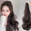 Kẹp tóc giả đuôi ngựa 40cm xoăn sóng lông tơ vô hình, thời trang nữ, mở rộng, dùng hàng ngày - giá 39.600 VND 3