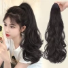 Kẹp tóc giả đuôi ngựa 40cm xoăn sóng lông tơ vô hình, thời trang nữ, mở rộng, dùng hàng ngày - giá 39.600 VND 4