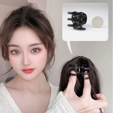 Kẹp tóc giả đuôi ngựa 40cm xoăn sóng lông tơ vô hình, thời trang nữ, mở rộng, dùng hàng ngày - giá 39.600 VND