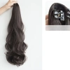 Kẹp tóc giả đuôi ngựa 40cm xoăn sóng lông tơ vô hình, thời trang nữ, mở rộng, dùng hàng ngày - giá 39.600 VND 8