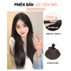 Kẹp Tóc Giả Hàn Quốc 45-55cm Set 3 Dải Dày Tóc Tự Nhiên, Mềm Đẹp - Qiqishop 4