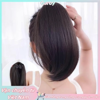 Kẹp tóc giả lông xoăn hơi cong cho phụ nữ - Giá ưu đãi 55.833 VND, giảm mạnh